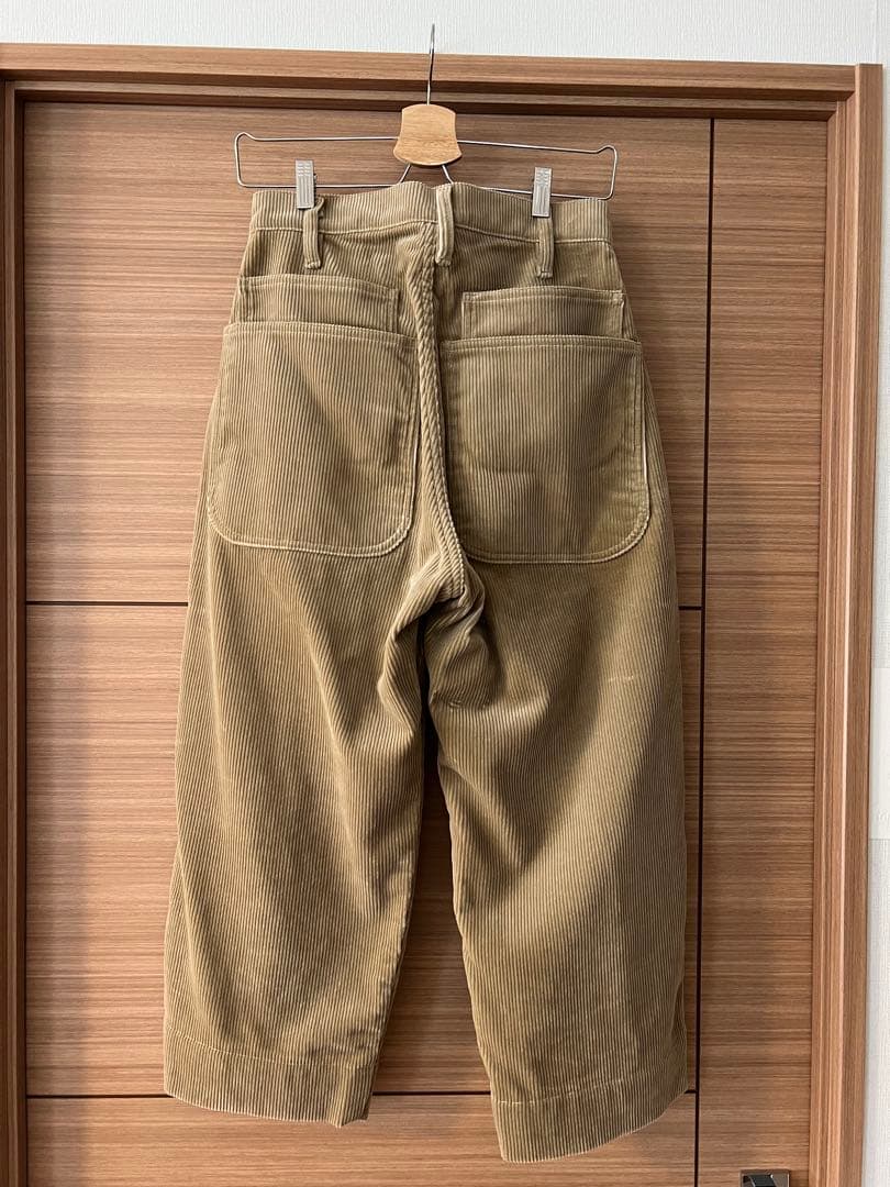 定価4万TUKI綿combatpantsサイズ0カーキ