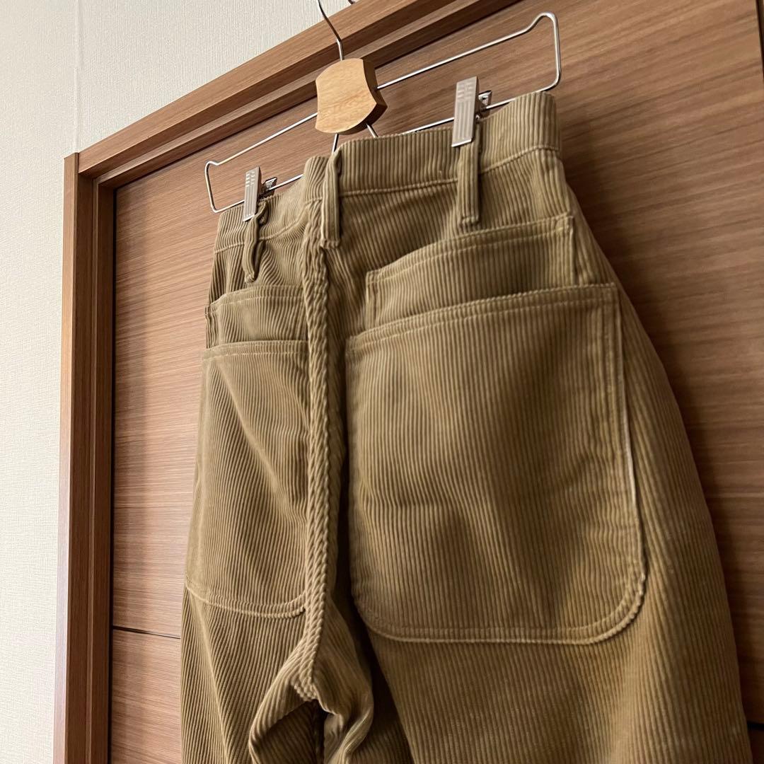 定価4万TUKI綿combatpantsサイズ0カーキ