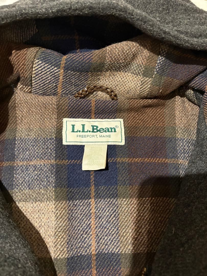 L.L.Bean ダッフルコート ダークグレー　エルエルビーン