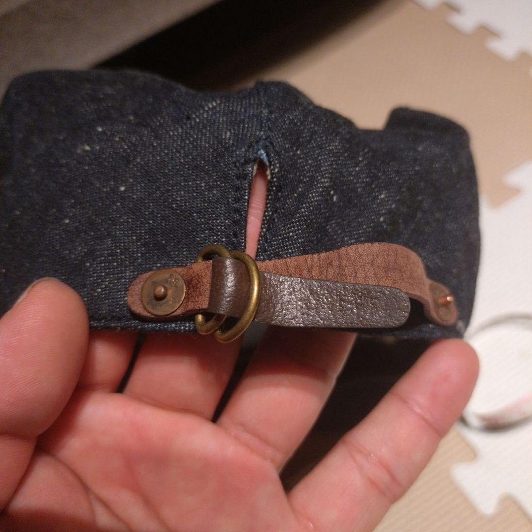 ダブルアールエル RRL ハンチング インディゴデニム セルビッチ 耳付き