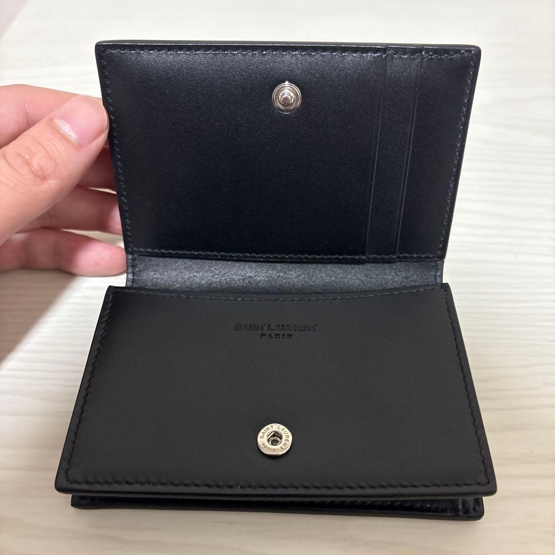 【最終値下げ】サンローラン　名刺入れ　ビジネス　カードケース