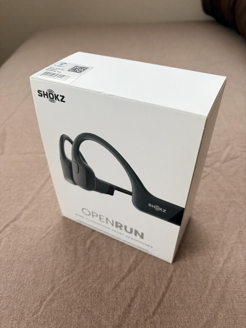 SHOKZ OPENRUN 骨伝導イヤホン ブラック