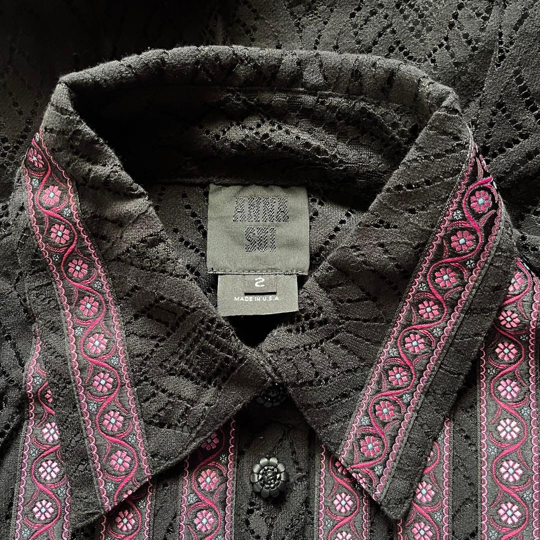 ANNA SUI アナスイ ワンピース 試着のみ 黒レース