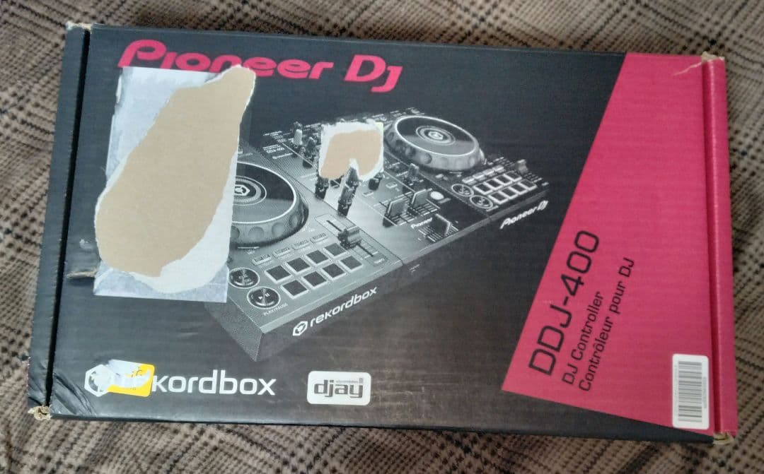 Pioneer DDJ-400 DJコントローラー 箱+ケーブル付