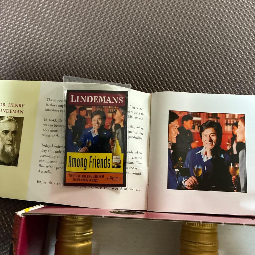 ジャッキーチェンワイン3本リンデマンズワイン