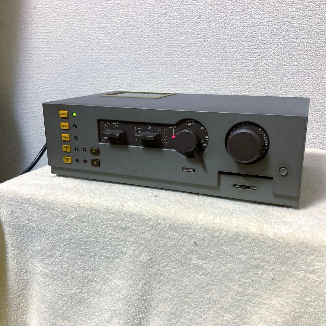 英国の名作 QUAD44プリアンプ 元箱取説コピー付き 動作良好アナログ盤好きに