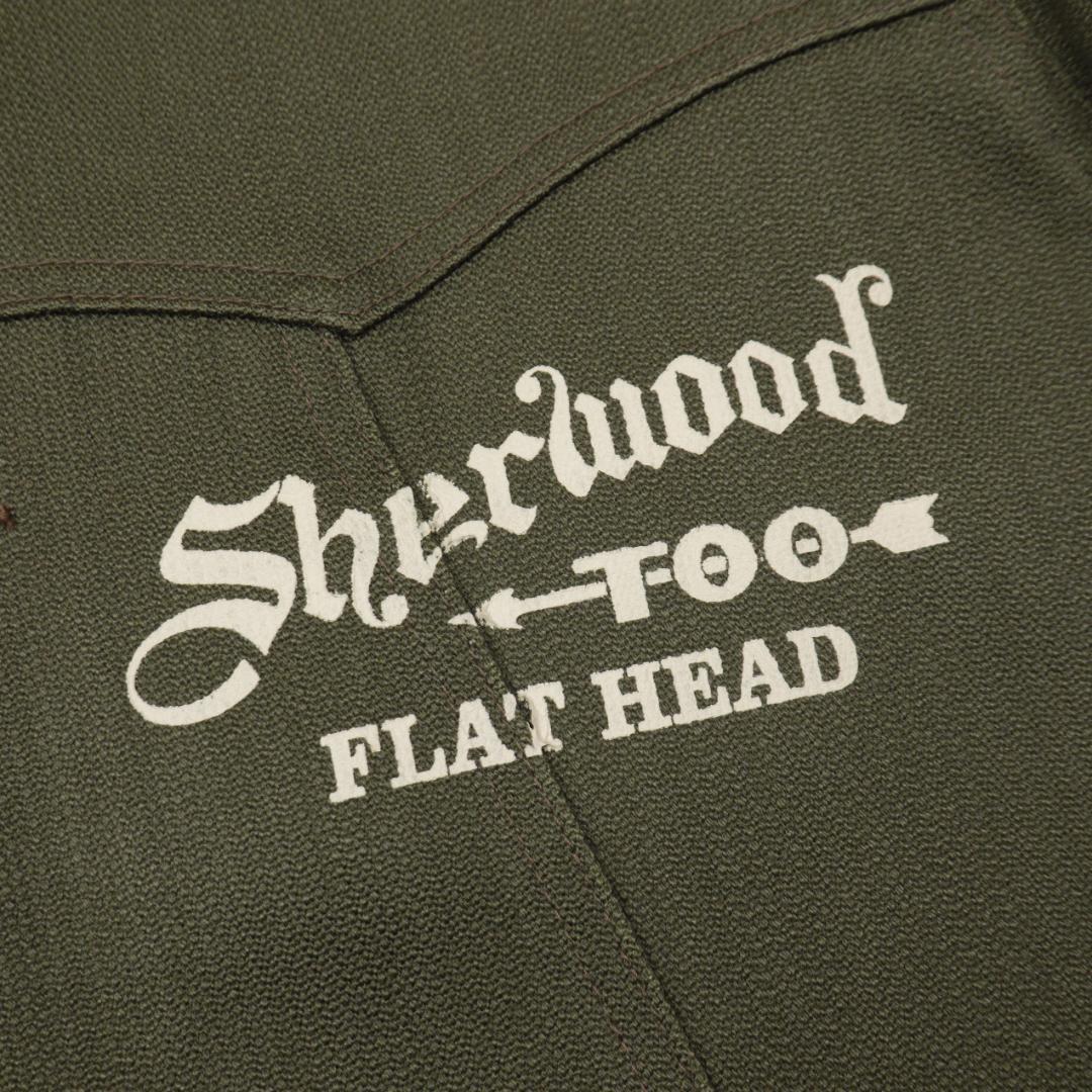 THE FLAT HEAD 00s ドビーランチコート 38 日本製 ボア