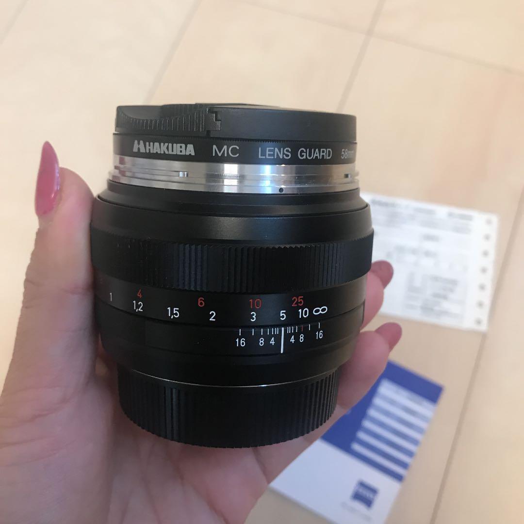 カールツァイス　SLR-Lenses P1.4/50 ZE