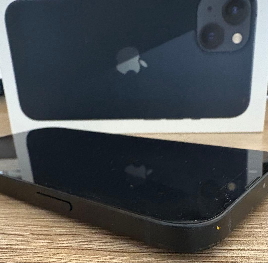 Apple iPhone 13 ミッドナイト 本体 充電ケーブル付き　128GB