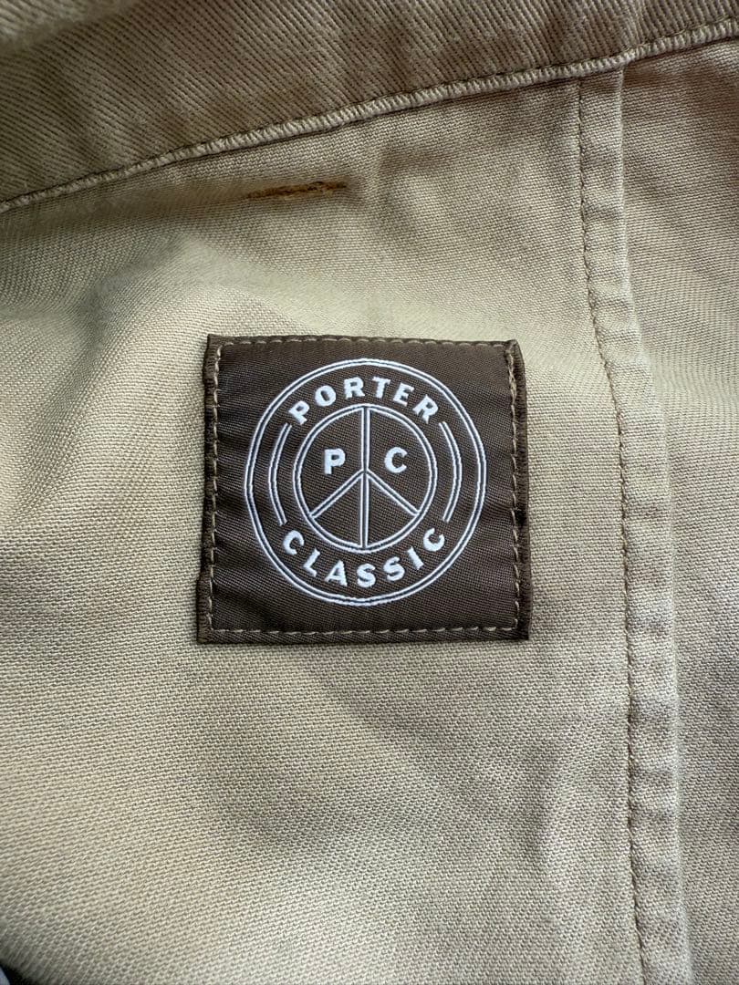PORTER CLASSIC ベージュ チノパン