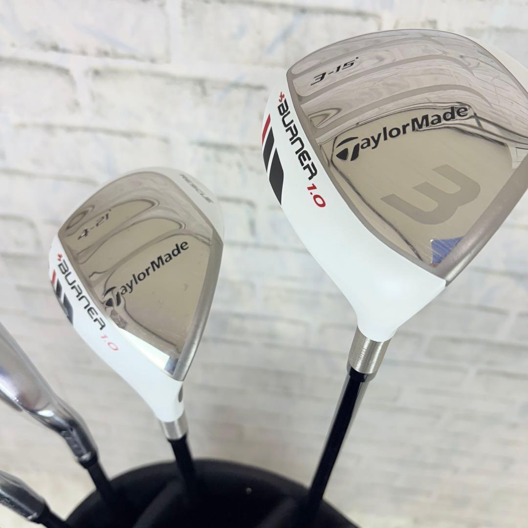 TaylorMade Burner 1.0 メンズクラブセット ゴルフ 11本