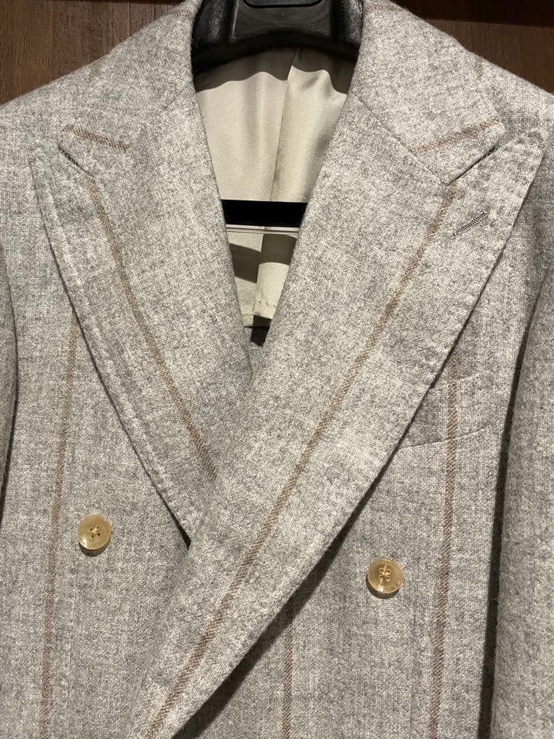 リングヂャケットマイスター　ダブルジャケット サイズ48 アルパカ58%