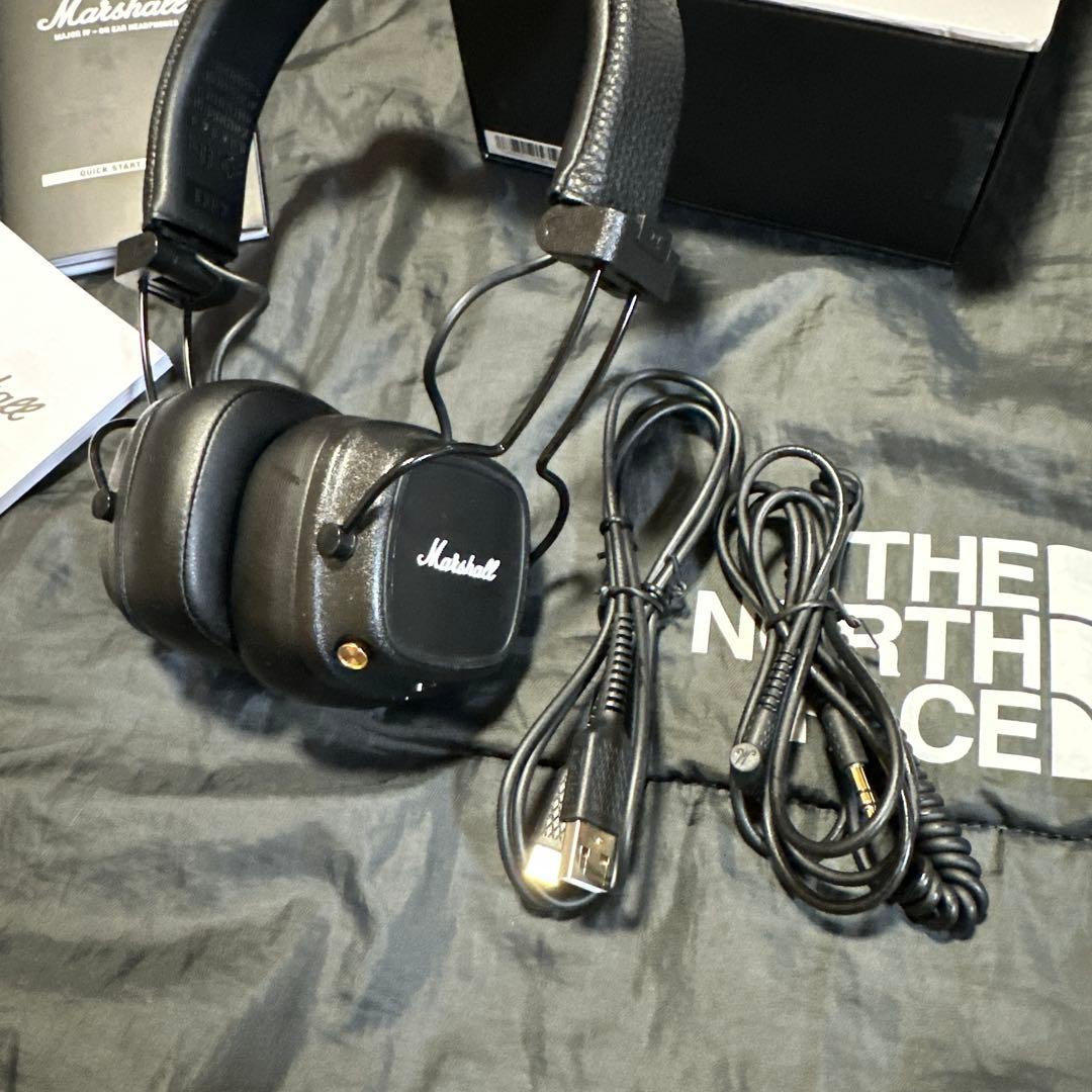 いますぐ使える美音Marshall Major IV ワイヤレスヘッドホン　美品