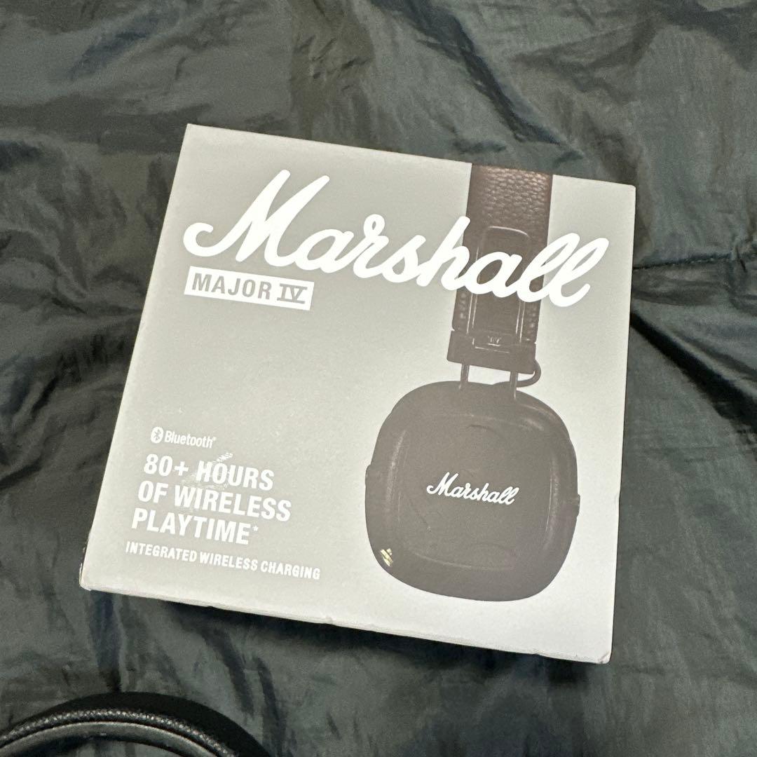 いますぐ使える美音Marshall Major IV ワイヤレスヘッドホン　美品
