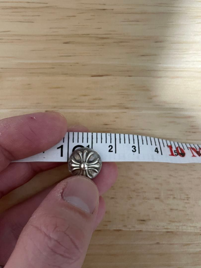 Chrome Hearts シルバーボタン 2個セット