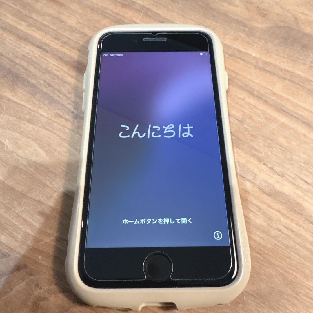 iPhone SE 第2世代 iFaceケース付き ホワイト/ベージュ