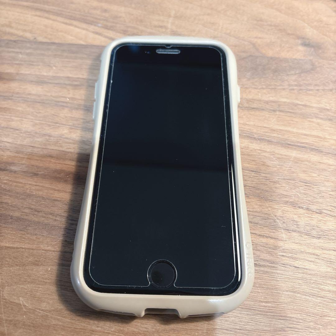 iPhone SE 第2世代 iFaceケース付き ホワイト/ベージュ