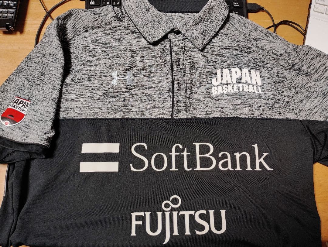 【レア】アンダーアーマー　バスケ　日本代表　ポロシャツ