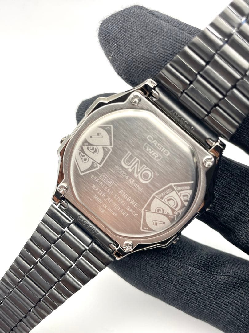 チープカシオ/A168WEUC-1ADR UNOコラボレーションモデル