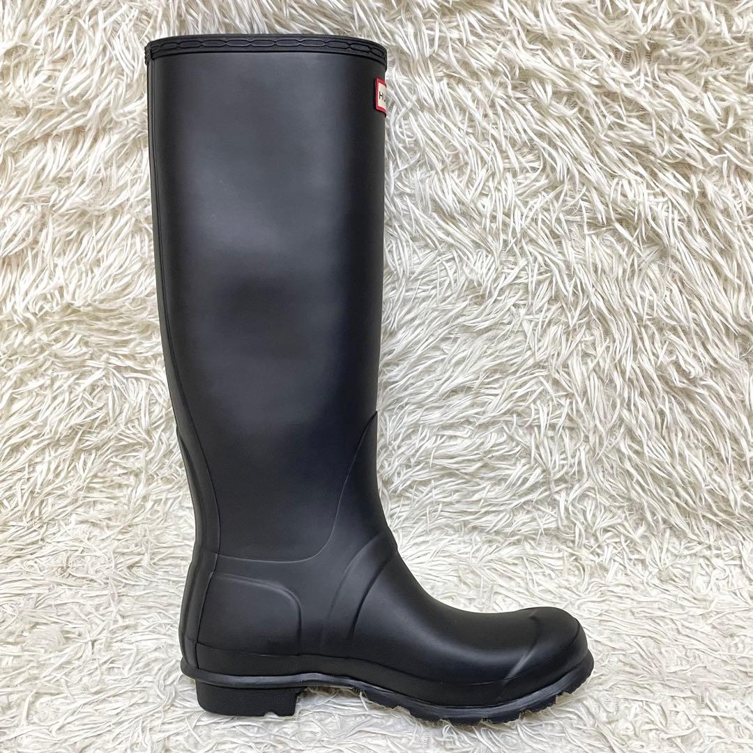 【未使用】HUNTER WFT1000RMA ロングレインブーツ 24