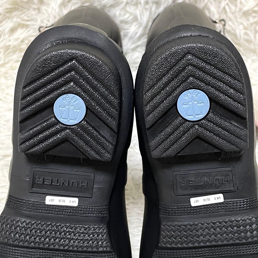 【未使用】HUNTER WFT1000RMA ロングレインブーツ 24