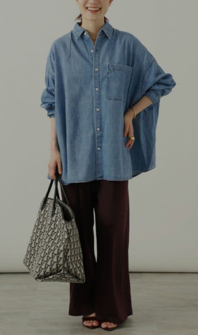 upper heights THE LAZY MANON デニムシャツsize1