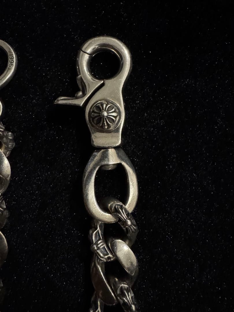 シルバー925　ファンシーウォレットチェーン　ショート　207g