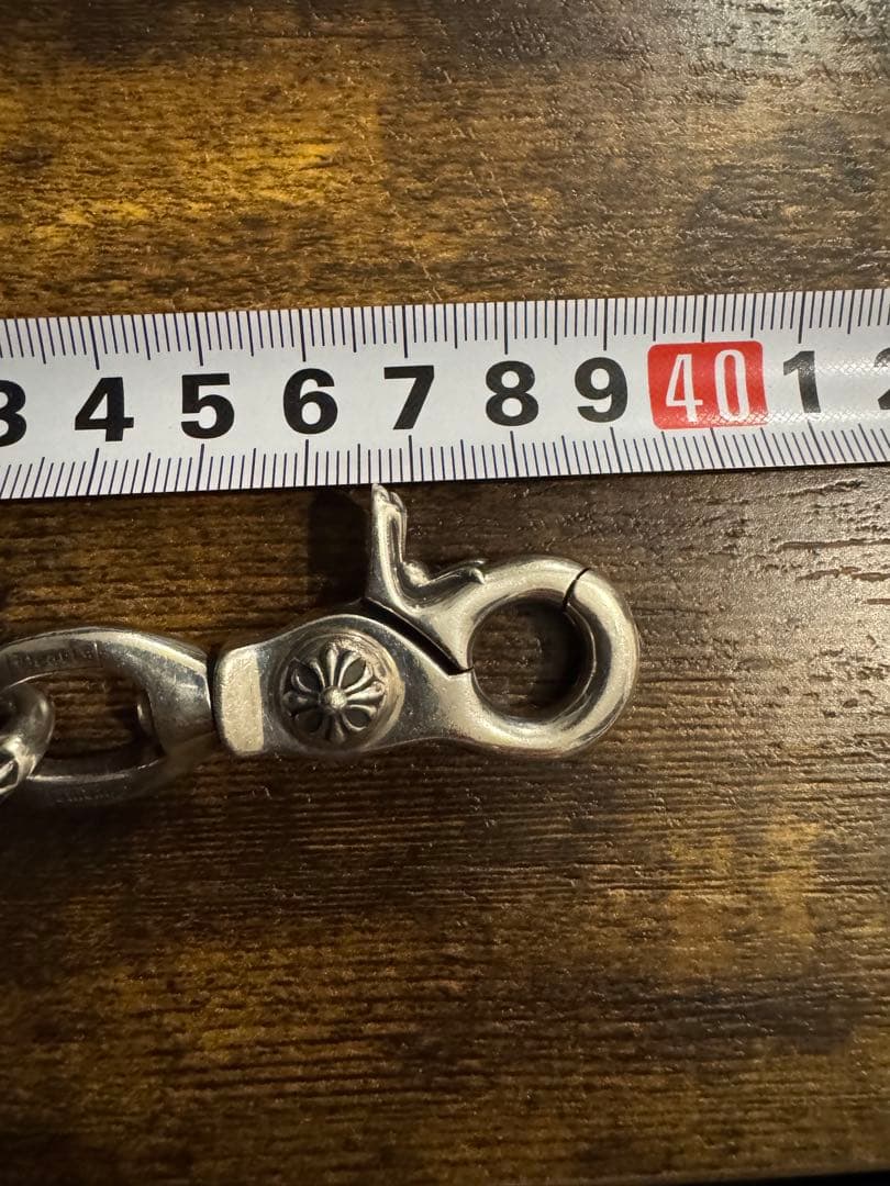 シルバー925　ファンシーウォレットチェーン　ショート　207g