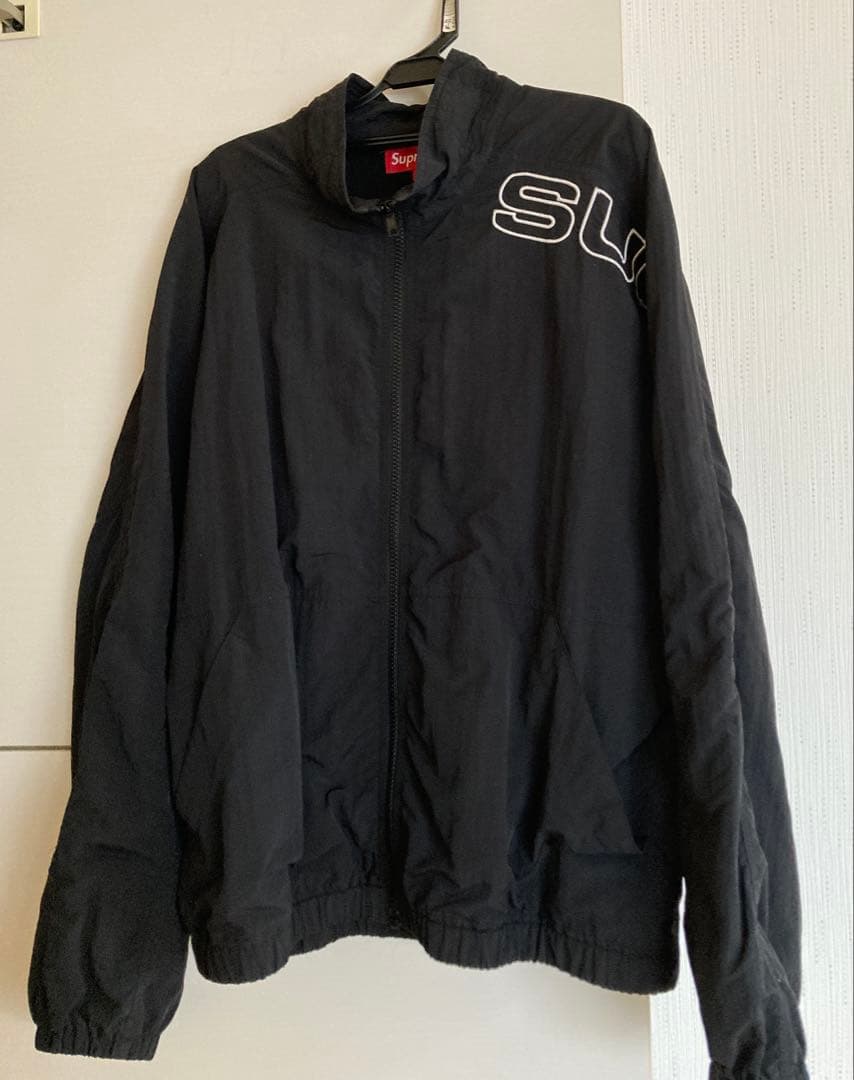 Supreme SPLIT TRACK JACKET BLK Mシュプリーム