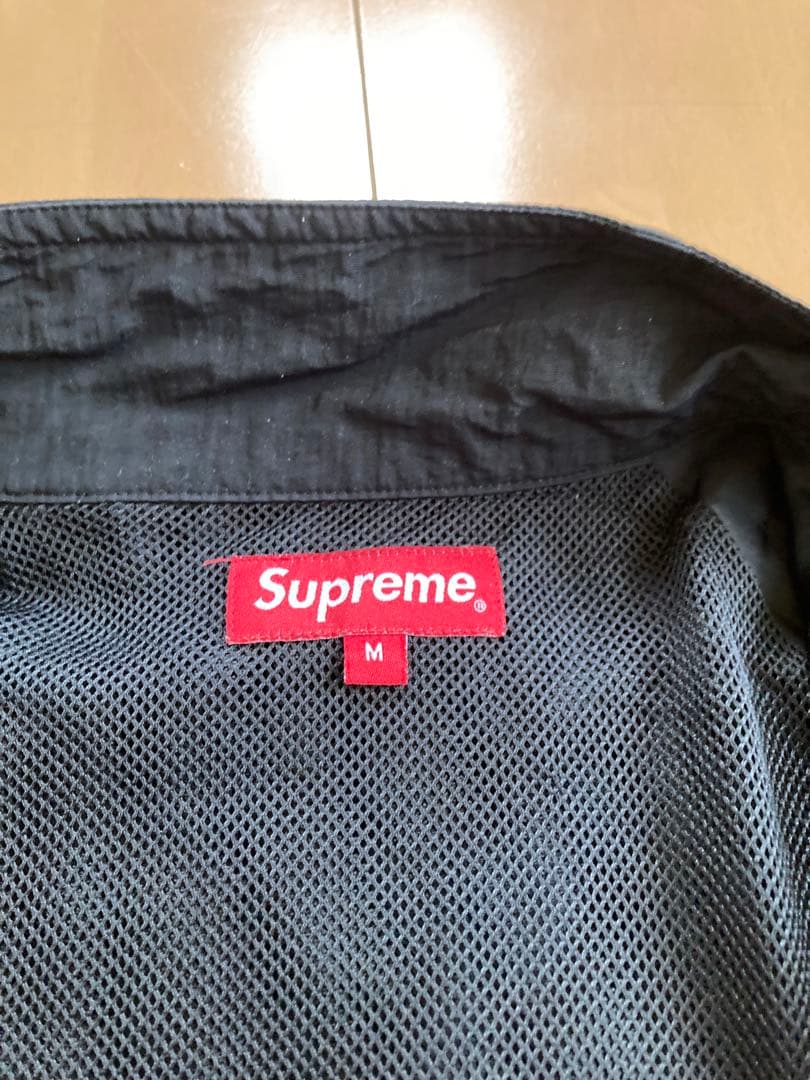 Supreme SPLIT TRACK JACKET BLK Mシュプリーム