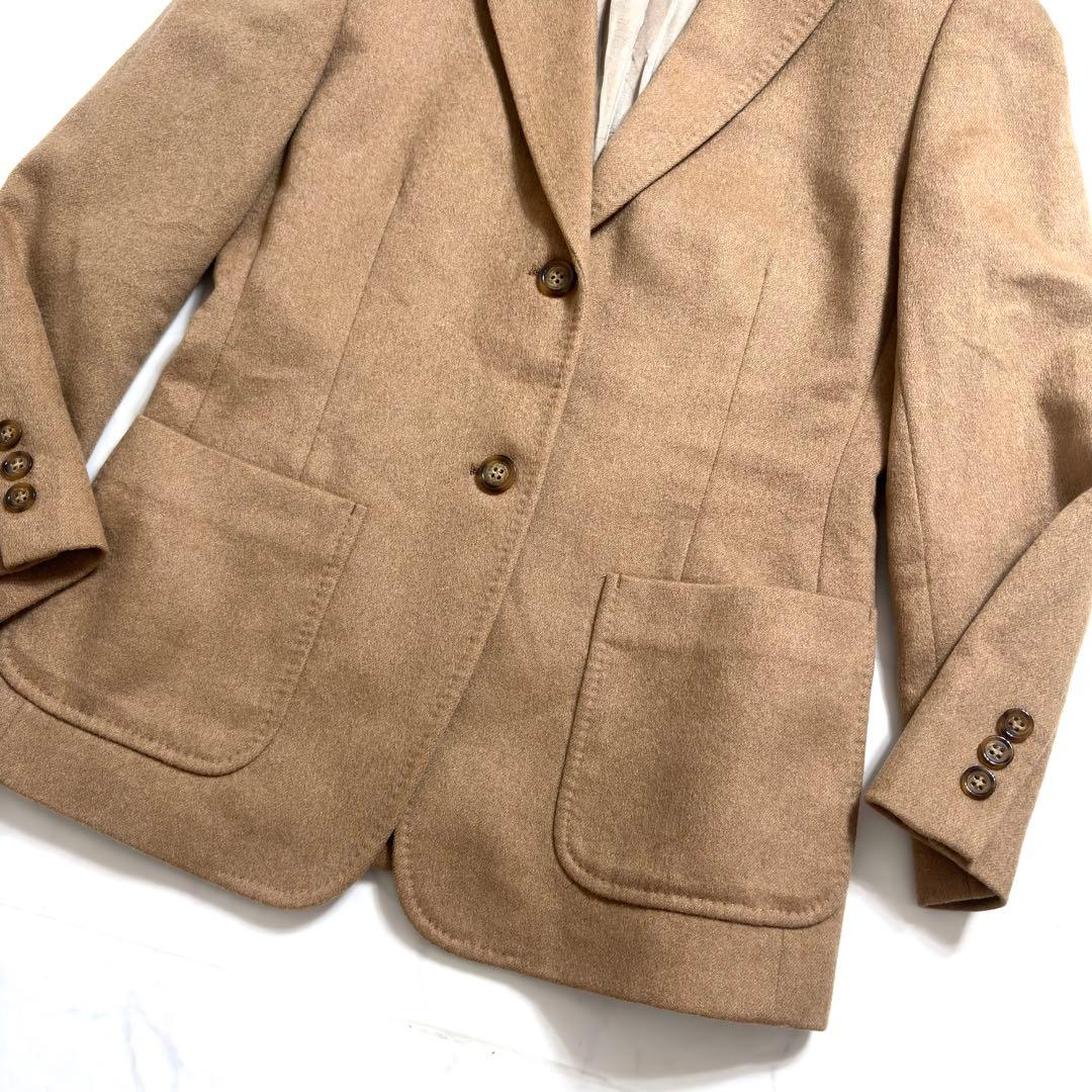 極美品✨ブルックスブラザーズ テーラードジャケット ●最高級キャメル100% S