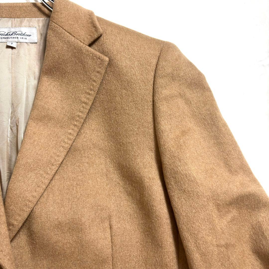 極美品✨ブルックスブラザーズ テーラードジャケット ●最高級キャメル100% S