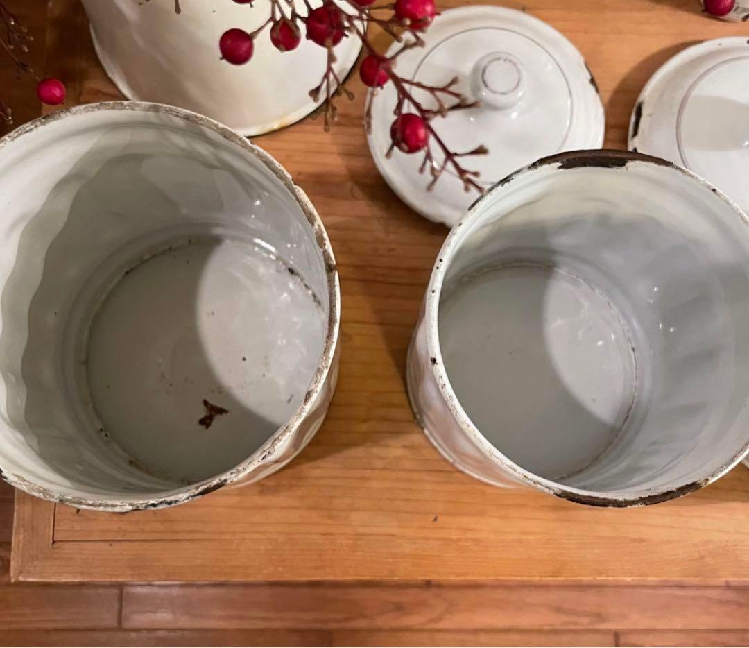 フランス アンティーク キャニスター