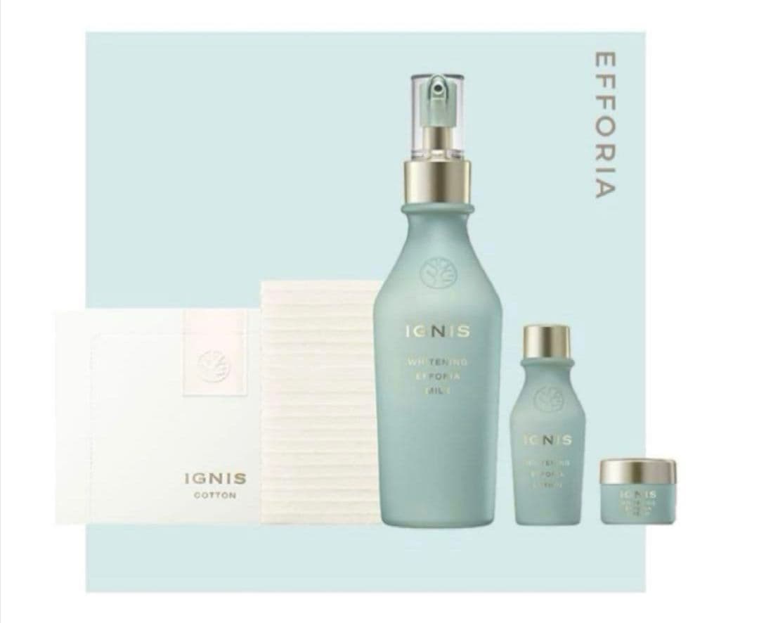 IGNIS ホワイトニング エフフォーリア ミルク キット　2025