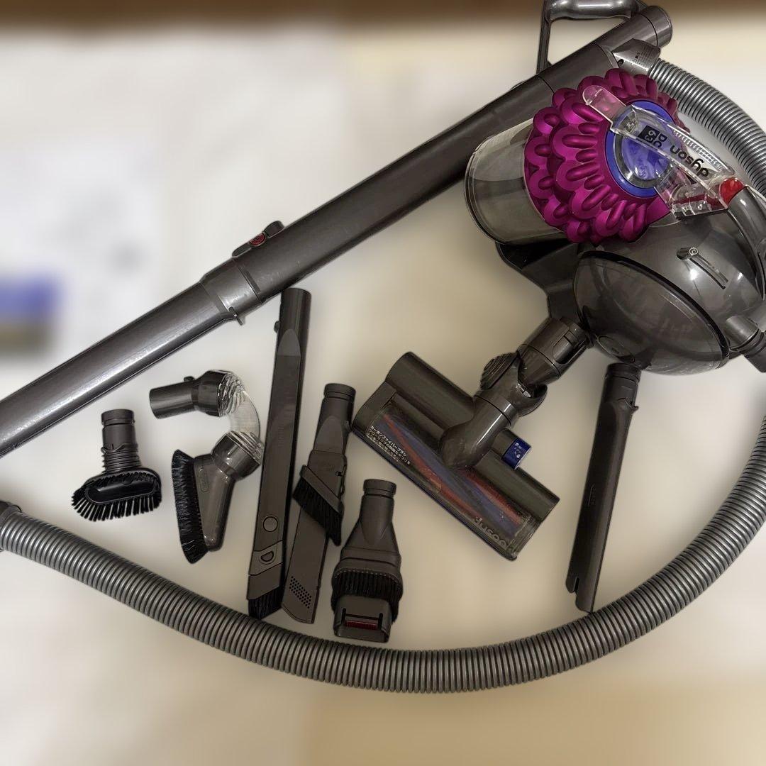 Dyson DC63 掃除機　先端ノズル付属品付き