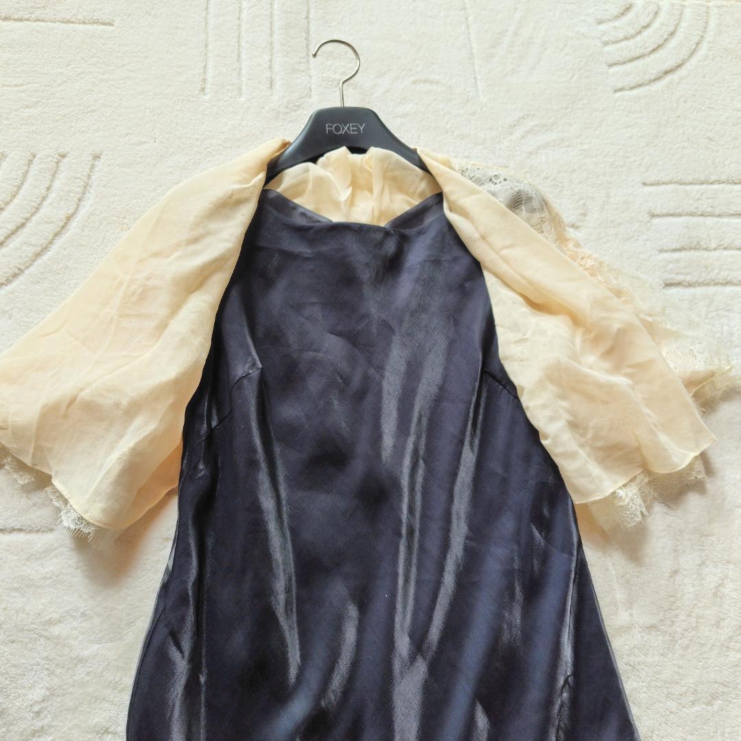 一部新品　東京ソワール　23区　 13号/44　2点セット　ボレロ　ロングドレス