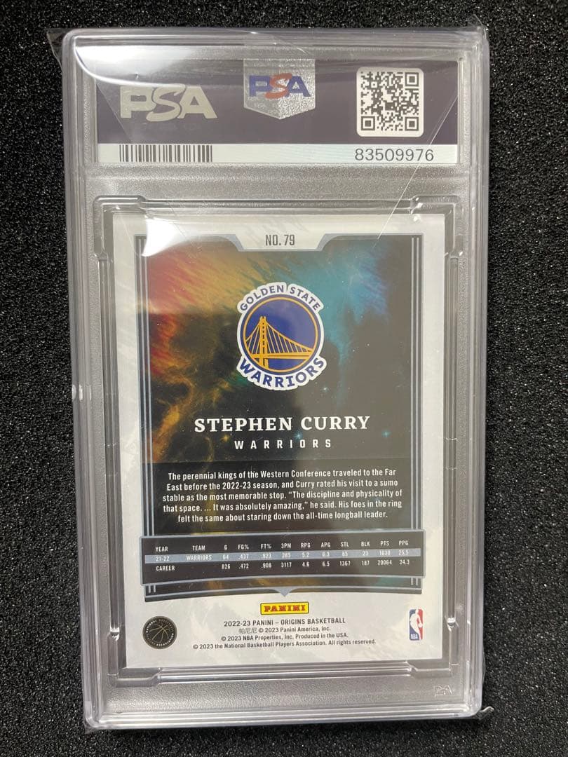 ☆専用☆Panini origins Stephen Curry PSA9