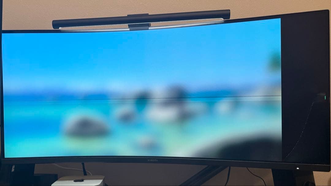 ジャンク　Xiaomi 曲面 ゲーミングモニター G34WQi 34インチ