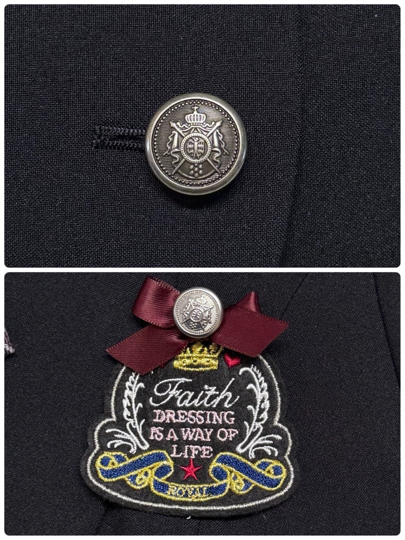 卒服　キューティーリボン　卒業入学式　フォーマルセット　150 【匿名配送】