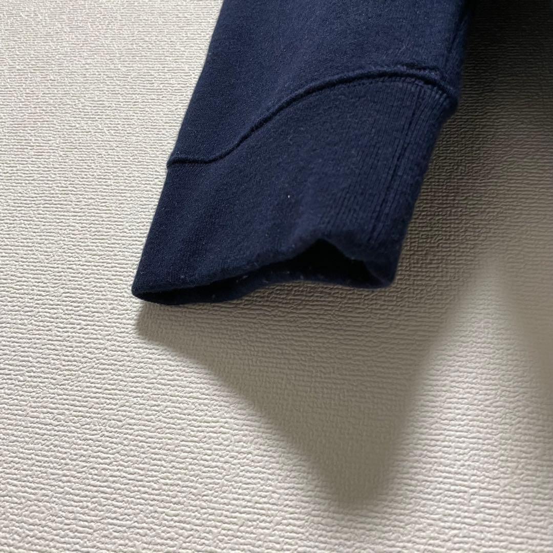 ラコステ マルチワニ ロゴワッペン トレーナー スウェット 裏起毛 ネイビー