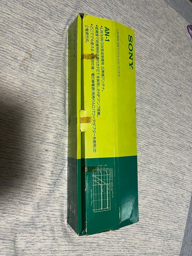 SONY ICF-7600D ➕　広帯域アンテナ　AN-1 セット