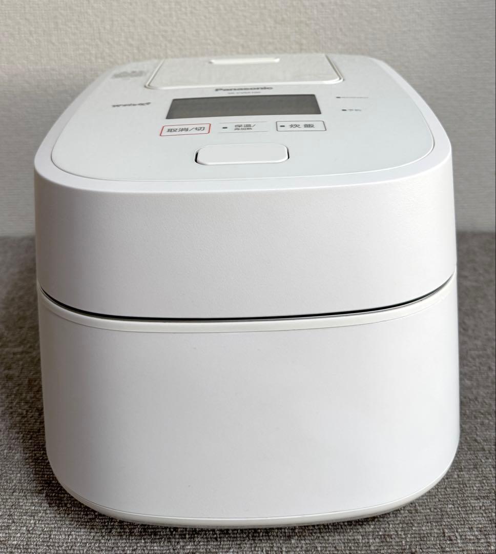 【美品】パナソニック 高級炊飯器 Wおどり炊き SR-CVSX100 動作保証