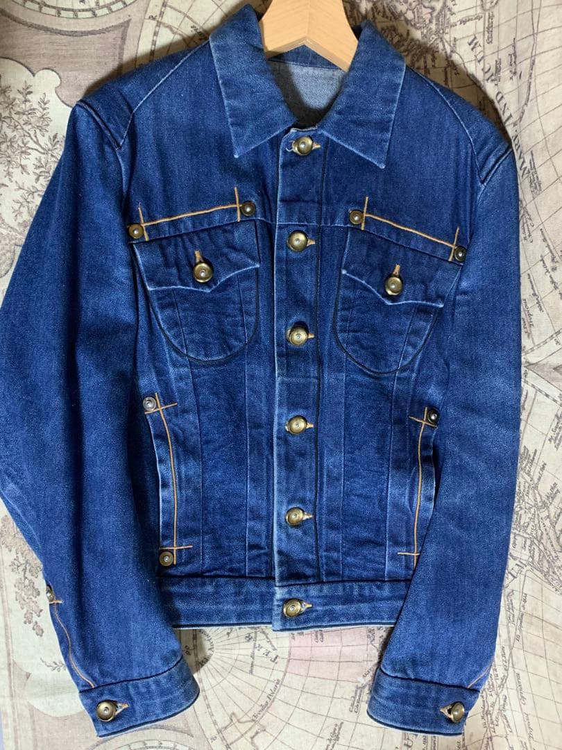 Denis Simachev ロシア製 k14ボタン デニムジャケット