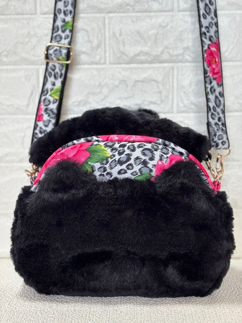 あ*こ様 コヤンイサムチョン　ハンドメイド　ファーショルダーバッグ　ルミちゃん