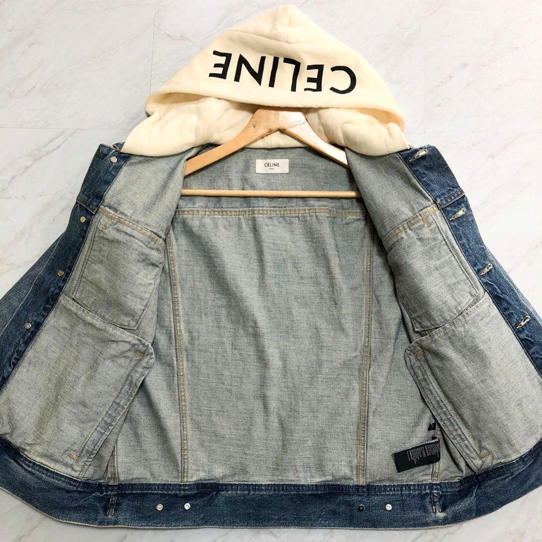 vs様 極美品☆CELINE　22AW　トラッカー　Gジャン　デニムジャケット