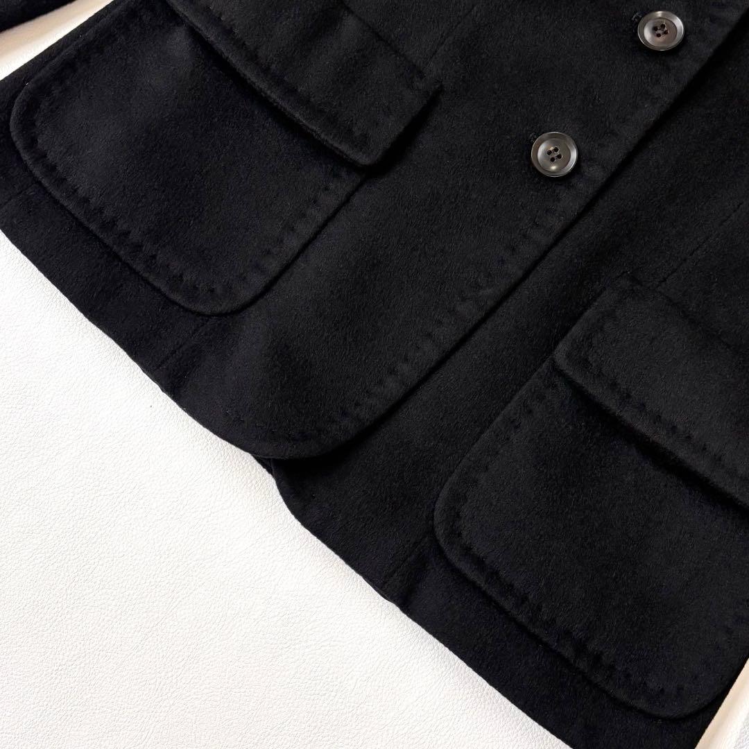 MaxMara マックスマーラ キャメルテーラードジャケット 40 白タグ