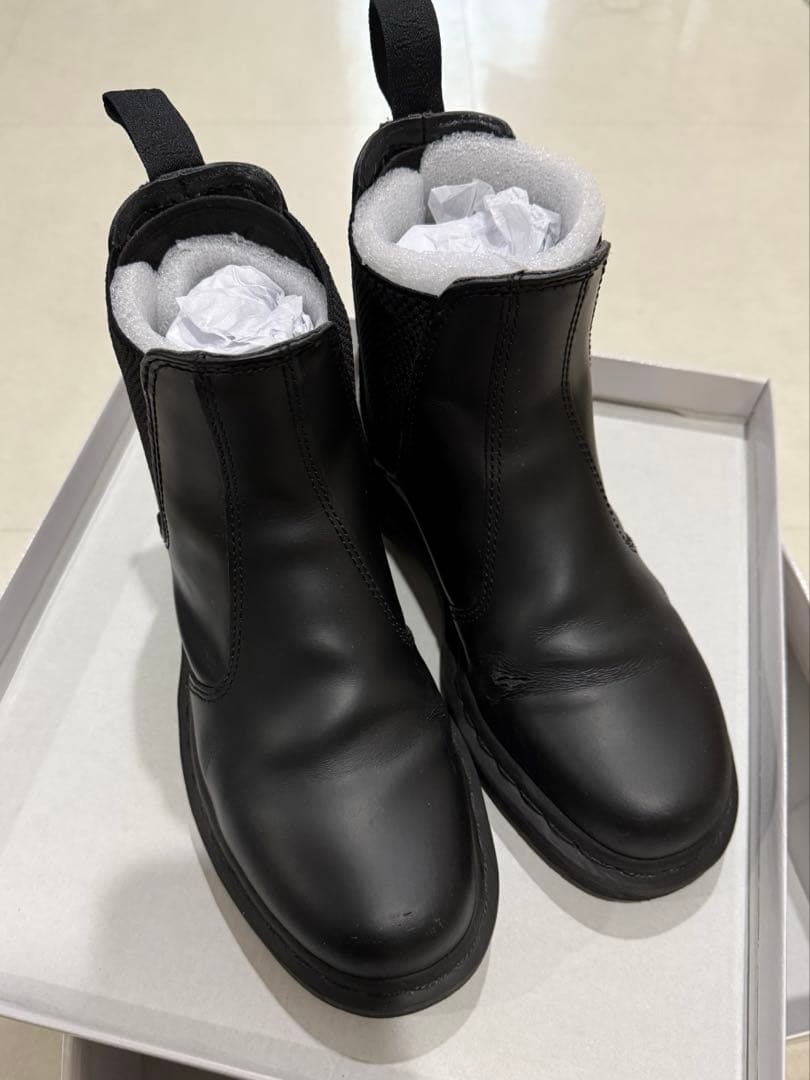 定番 ドクターマーチン Dr.Martens チェルシー ブーツ BLACK