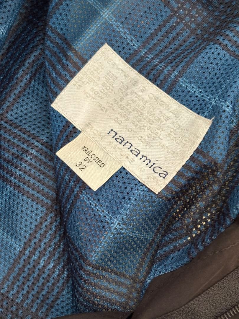 パンツ nanamica GORE-TEX Black pants