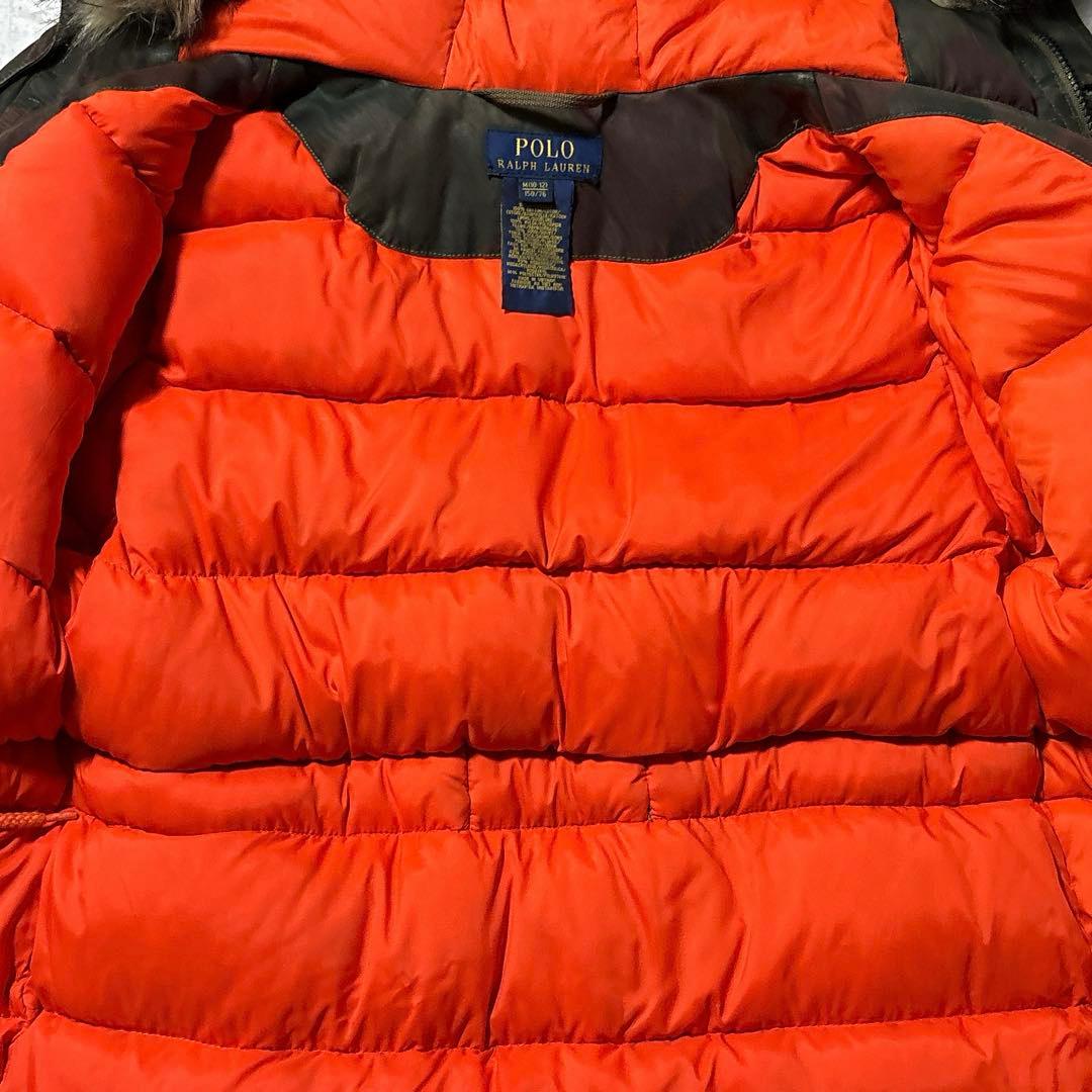 Polo Ralph Lauren タロンジップ 迷彩ダウンジャケット 150