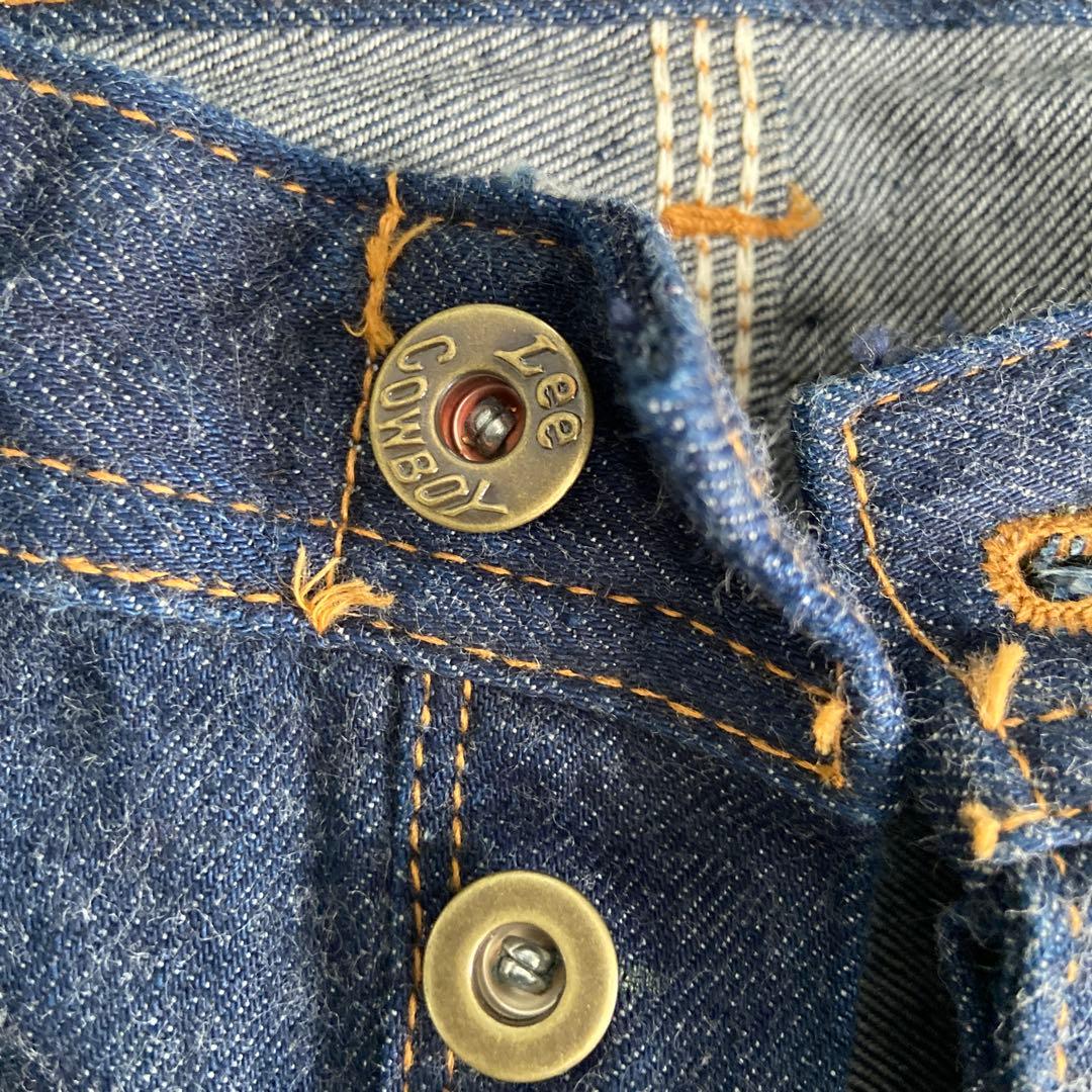 Leeカウボーイビンテージ1937復刻バックシンチ1101 日本製W36 L33